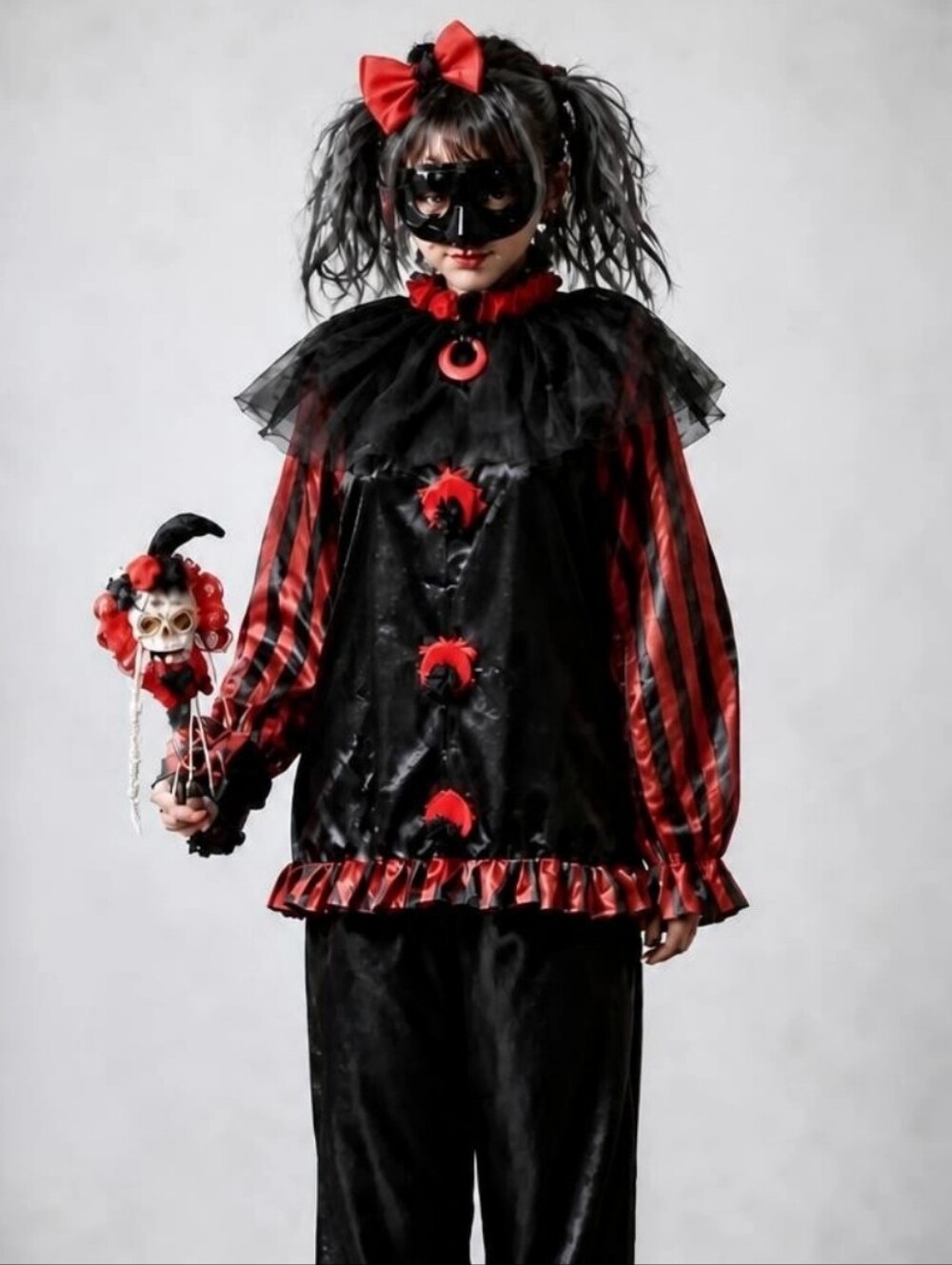Halloween Costume Cute Spooky Clown Size S / M